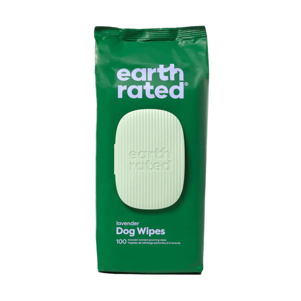 Earth Rated Hypo-Allergenic Dog Wipes for Paws, Body and Bums 100pk - Image 3